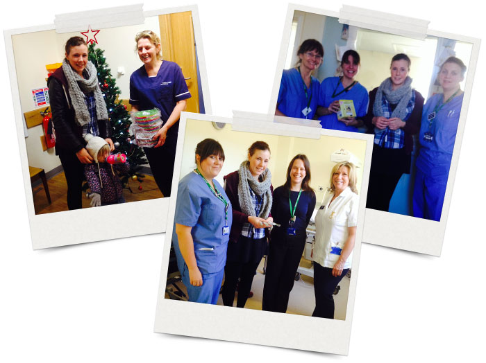 So the Truly Scrumptious group put their heads (and hearts) together, and organized an online auction within their VarageSale community.