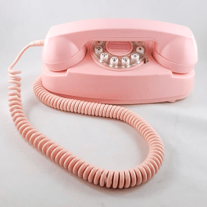 Retro princess pink phone | VarageSale