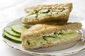 Cream cheese cucumber sandwich | VarageSale