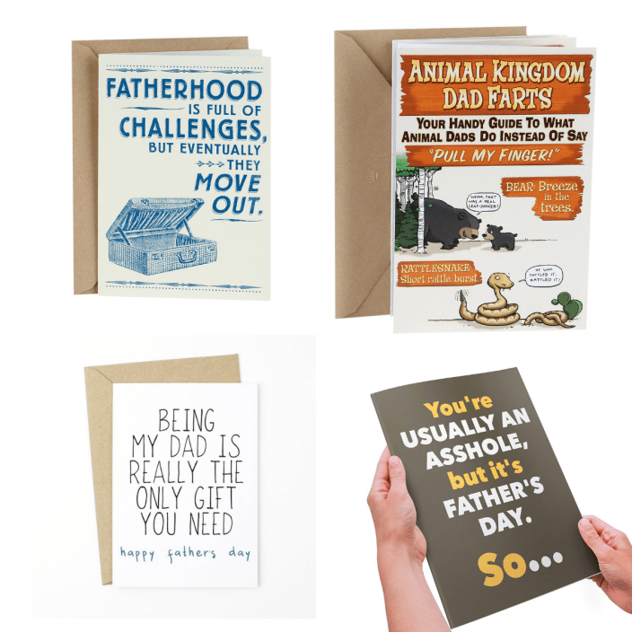 A card is a tried and true Father’s Day gift.